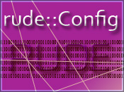 RudeConfig Logo